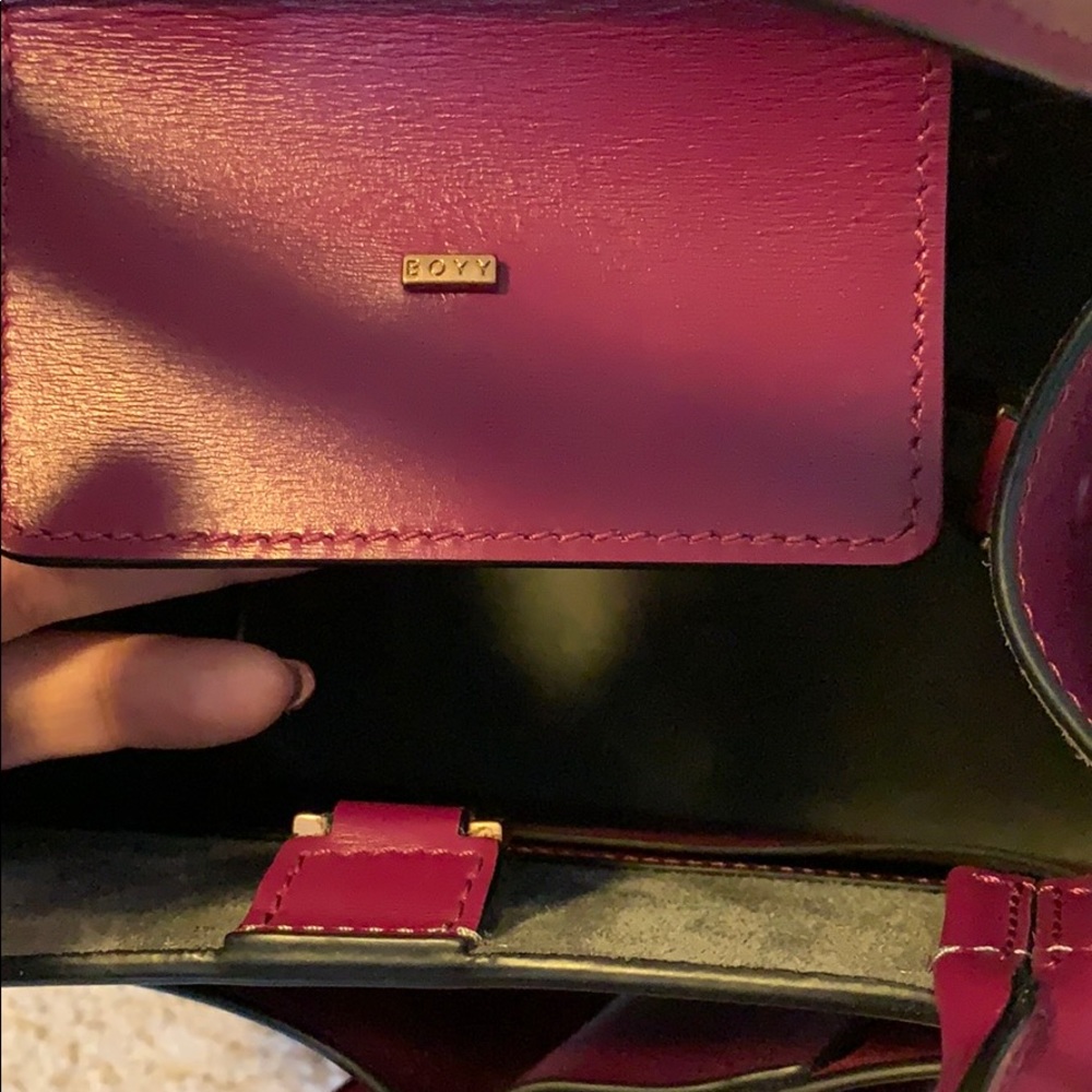 BOYY BOBBY leather top handle bag - Picture 5 of 8